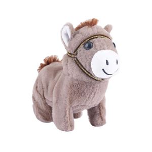 Divertido Caballo de Peluche Eléctrico para Niños con Sonido Simulado, Relleno de Algodón PP y Forro de Malla - Product Image 1