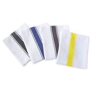 Cotton Dish Super Absorbent Quick-Dry Durable Striped Weave Tea Towels for <b>Kitchen</b> Decor and Daily Use - Product Image 1