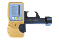 Détecteur Lsaer pour système de nivellement laser rotatif, équipement de topographie, détecteur portable pour construction rotative à 360°