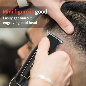 Cortadora de Pelo Eléctrica Profesional, Cuerpo Metálico, Motor sin Escobillas, Pantalla LCD, Modelo Recargable, para Corte de Cabello Masculino - Product Image 4