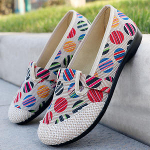 Seaside Heritage Summer Slip-On Flats Arch-Ease Tech Tendencia de moda con punta cerrada para Boardwalk Wear - Product Image 3
