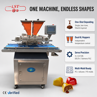 Machine automatique de dépose de chocolat en acier inoxydable avec remplissage central pour usine de chocolat