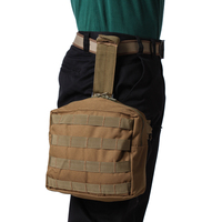 Sac de jambe tactique MOLLE EDC utilitaire Gadget pochette Fanny cuisse Pack sac de voyage pour l'extérieur