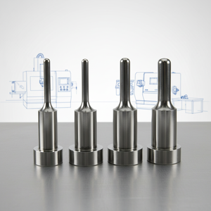 Perni di alta precisione in acciaio al tungsteno per stampaggio di metallo matrici di componenti per punzonatura in tungsteno lavorati personalizzati - Product Image 1