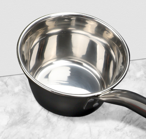 Cuchara/espumadera de acero inoxidable con mango largo DFU202, logotipo OEM de fábrica - Product Image 5