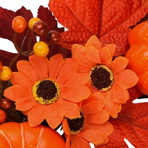 <span class=keywords><strong>Osier</strong></span> feuille d'érable baie Halloween <span class=keywords><strong>couronne</strong></span> maison Thanksgiving <span class=keywords><strong>couronne</strong></span> porte suspendu automne couleur décoration sainte feuille d'érable <span class=keywords><strong>couronne</strong></span> - Product Image 3