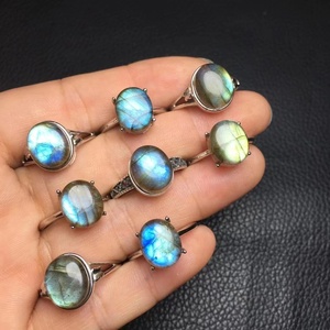 Trang Sức Đá Quý Pha Lê Chữa Bệnh Thời Trang Bằng Bạc Sterling 925 Nhẫn Đá Quý Lấp Lánh - Product Image 2