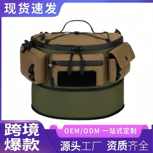 Tactical Waist Bag Large Capacity Multi Functional Outdoor Cycling Sport Pack Unisex Solid Color <b>Webbing</b> <b>Strap</b> - Product Image 4