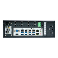 Ordinateur embarqué HVAEIPC 1U Intel I5/I7 128 Go de RAM 4 Go de disque dur Win10/Linux CCTV/DVR en stock