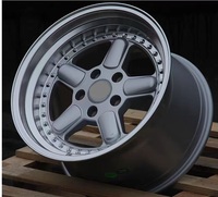 Nuevas Llantas Clásicas de Carreras JZB Más Vendidas 17*9J 17*10J ET30 5*120 de Aleación de Aluminio con Borde Profundo de 30 mm para E34/E36/E39/E46