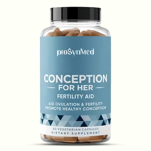 แคปซูลเพิ่มความสมบูรณ์เพศหญิงจากธรรมชาติ - ไมโอ-ไอโนซิทอล และ ไอโซฟลาโวนจากถั่วเหลือง, ผลิตภัณฑ์เสริมอาหารเพื่อสุขภาพระบบสืบพันธุ์สำหรับผู้หญิง แบบ OEM แบรนด์ส่วนตัว 60 แคปซูล - Product Image 1