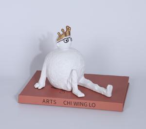 Contemporanea altra figurina simpatica pupazzo di neve per bambini scultura a buon mercato ornamenti moderni resina decorazione della <span class=keywords><strong>casa</strong></span> - Product Image 5