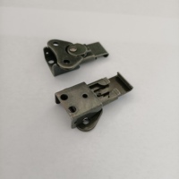 Boîte à outils en acier SUS304, boîte en bois, loquet à ressort métallique, fermoir à griffe, quincaillerie de verrouillage, directement de l'usine