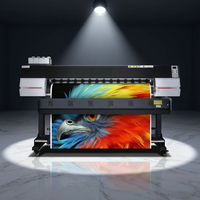 Benlun Nuevo Rollo de Etiquetas Flexibles sin Bordes Automático de 1440/3600DPI CMYK UV/Eco-Solvente para Impresora XP600