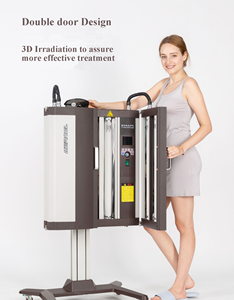 Appareil de photothérapie UVB pour usage clinique, modèle Kernel KN 4002 B1, équipé de 8 lampes NB-UVB, pour le traitement des affections cutanées inflammatoires. - Product Image 2