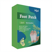 Patchs et coussinets détoxifiants pour les pieds, soin des pieds, vinaigre de bambou naturel, patchs détoxifiants 2 en 1 pour un meilleur sommeil et un soulagement du stress