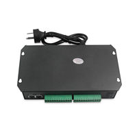 Contrôleur de pixels LED Artnet DMX vers SPI 8 ports H807SA, prix d'usine, prend en charge la carte SD, console DMX512, contrôleur WS2811 WS2815