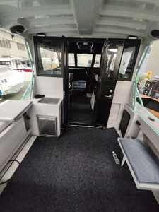 Barco de aluminio <span class=keywords><strong>Gospel</strong></span> 8,8 M 29ft CE certificado catamarán barco de pesca grado marino ocio Barcos de crucero precio de fábrica - Product Image 3