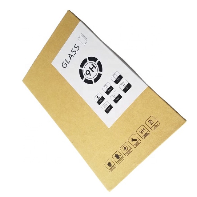 Custom logo Printed Glass Screen Protector Packaging Box