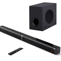 Vofull Système Home Cinéma 2.1 pouces Barre de son sans fil Blue Tooth avec Subwoofer