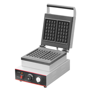 Máquina de acero inoxidable para cocina, máquina de aperitivos, máquina plana para hacer gofres, sándwich <span class=keywords><strong>cubano</strong></span>, panadero de gofres para <span class=keywords><strong>restaurante</strong></span> - Product Image 2