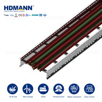 Échelle à câbles en acier au carbone galvanisé à chaud de qualité marine Hdmann homologuée CE 300 mm pour la construction navale et l'installation électrique