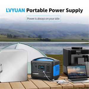 Centrale électrique portable de camping 1000W <span class=keywords><strong>500W</strong></span> 600W 3000W Générateur solaire portable hors réseau Maison d'alimentation de secours d'urgence - Product Image 5