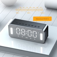 Altavoz H8 Creativo Personalizable, Reloj Altavoz Profesional UHF, Mini Altavoz Inalámbrico Resistente al Agua, Altavoz Power Sonic