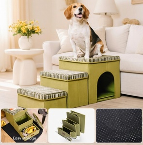 Rampe <span class=keywords><strong>pour</strong></span> chiens la plus vendue 2026 – <span class=keywords><strong>Escalier</strong></span> <span class=keywords><strong>pour</strong></span> animaux de compagnie facile à nettoyer et détachable avec rangement <span class=keywords><strong>pour</strong></span> chiens et chats - Product Image 5