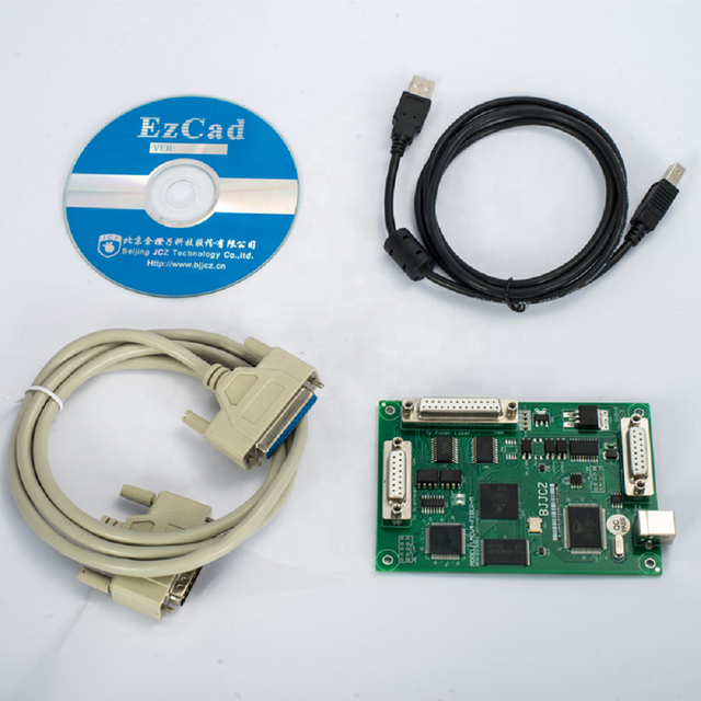 Original Jcz Ezcad Laser Marking Control Board Card LMCV4 1064nm for Fiber Laser Marking Machine Controller Board Support Rotary