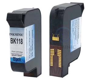 TIJ BK118 cartouches d'encre <span class=keywords><strong>BK117</strong></span> BK129 BK140 BK150 noir solvant basé sur GX150i GX30i 350i G220i G230i G320i G20 30 imprimante - Product Image 3