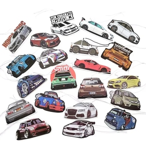 Wholesale Creative perfume car shape paper absorbent car air freshener car hanging air freshener