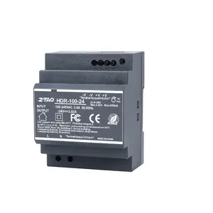 Din rail power supply Switch 48v HDR-100-48 Single Output 24v 4.2a 48v 1.92a 100w Ac Dc CONVERTER for led driver or CCTV