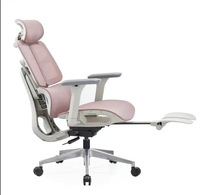 Chaise de bureau ergonomique en maille à prix d'usine, chaise de bureau pivotante ergonomique en maille verte avec dossier, mobilier commercial