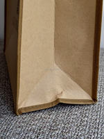 Sacs de Courrier en Papier Kraft Imprimé Personnalisé avec Rabat Autocollant en PP Tissé pour l'Expédition et l'Emballage de Vêtements