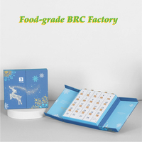 Biscuit bijoux chocolat maquillage emballage personnalisé vide luxe Date Eid mystère surpris Ramadan calendrier de l'avent boîte-cadeau pour les enfants