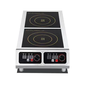 3 Years Warranty 3000W Best Selling Chinese Sensor Table Wok Stove Double Power Stove Commercial Induction Cooker