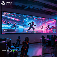 Sairui Cob 16:9 Ultra İnce Mini LED İç Mekan Spor Barı LED Duvar Paneli Sineması Yüksek Çözünürlüklü HD Tam Renkli 500cd Parlaklık