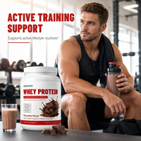 Fórmula de Proteína en Polvo de Grado Premium para Entrenamiento de Fuerza y Soporte Muscular, de Marca Privada, Alta Solubilidad y Multi-Fuente