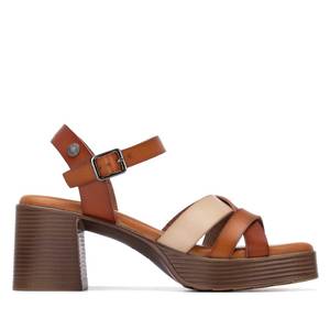<b>Refresh</b> Women's Heeled Sandal Leather 7 Cm Heel Size 39 Platform Style - Product Image 1