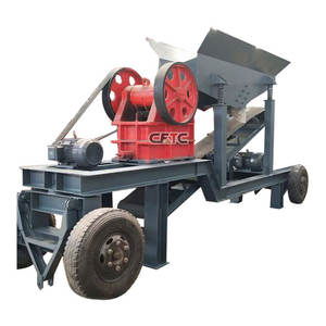 Mini concasseur à mâchoires compact et portable pour la construction, l'exploitation minière et le recyclage du béton - Product Image 3