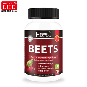 Fabricant de compléments alimentaires certifié GMP, soutient la santé immunitaire et cardiaque des adultes, 90 capsules de BEETS. - Product Image 6