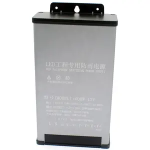 Çin 400W yağmur geçirmez 12 V Ac Dc güç kaynağı dönüştürücü 12 Volt Ac ışık anahtarı Led 300W çıkış modülü anahtarlama Dc Ac adaptörü