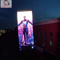 Écran LED pour spectacle de drones Muen P50, étanche, haute luminosité, couleurs RVB changeantes, taille personnalisable, taux de rafraîchissement élevé, longue durée de vie