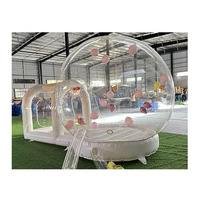 Vente flash : Tente gonflable à bulles, tente de saut gonflable, dôme transparent, tentes de camping en plein air