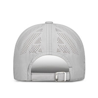 Chapeau respirant perforé au laser, protection solaire et séchage rapide, avec lettres imprimées sur le côté, léger et fin