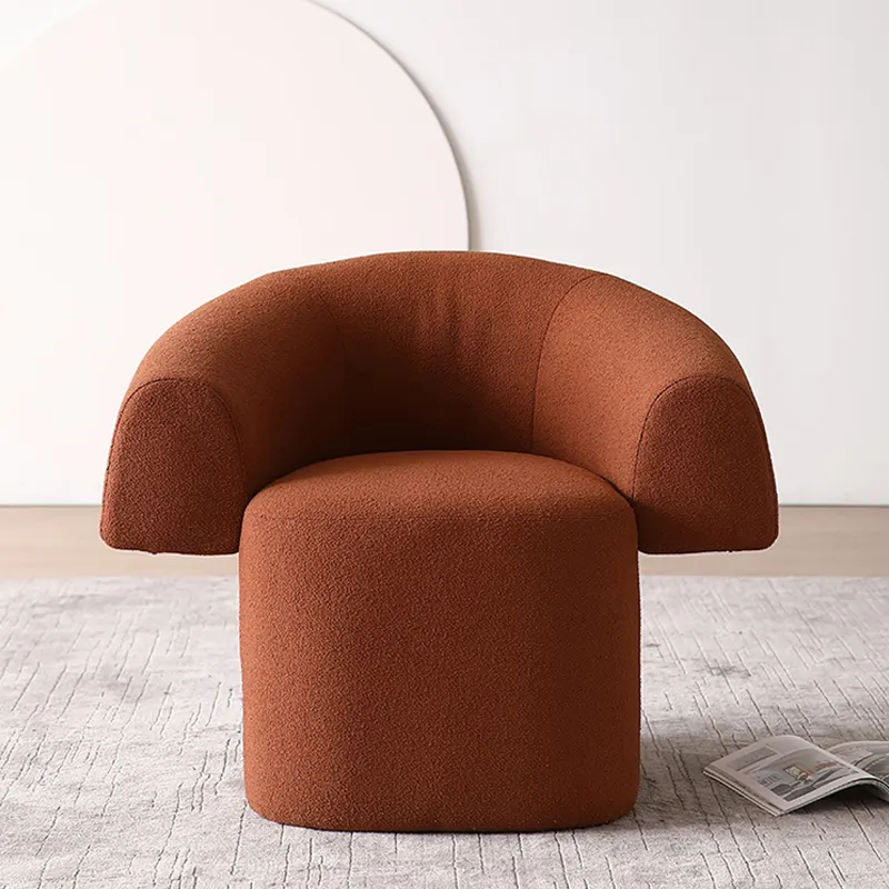 מכירה לוהטת ריהוט נורדי מודרני יוקרה בד מדי פעם ספה כיסא טרקלין סלון כיסא