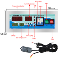 Contrôleur numérique XM-18D avec sonde de température et d'humidité NTC ODM (WIFI) OEM 1 SET