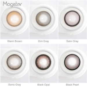 Magister 새로운 도착 색깔 접촉 큰 눈을 위한 6 달 자연적인 렌즈는 콘택트 렌즈를 착색했습니다 - Product Image 6