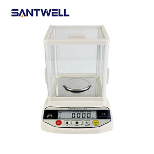 Balanza analítica de laboratorio de alta sensibilidad de 320g, balanza electrónica Digital de laboratorio de 1mg RS232 LCD - Product Image 3